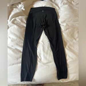 Black align lululemon leggings